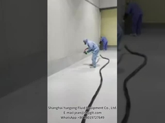 Sprühwirkung der zweikomponenten Polyurethan-Schaumsprühmaschine YG